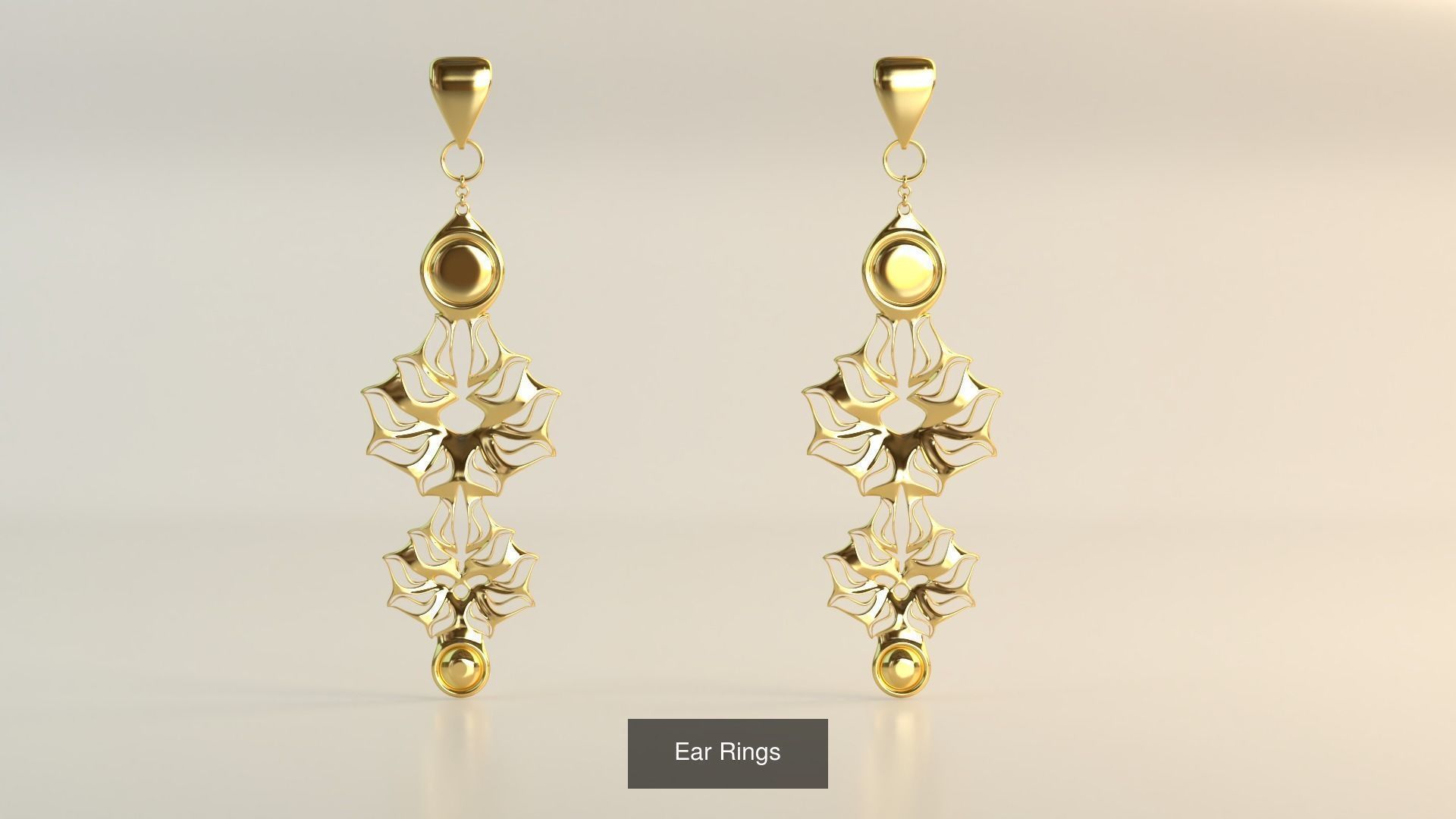 Ear Rings 3D Model Collection_93