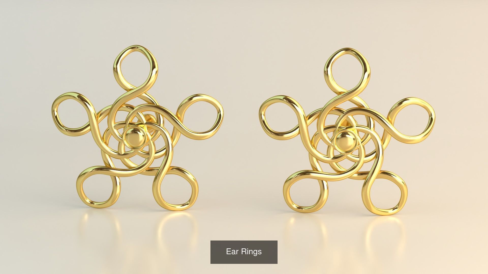Ear Rings 3D Model Collection_38