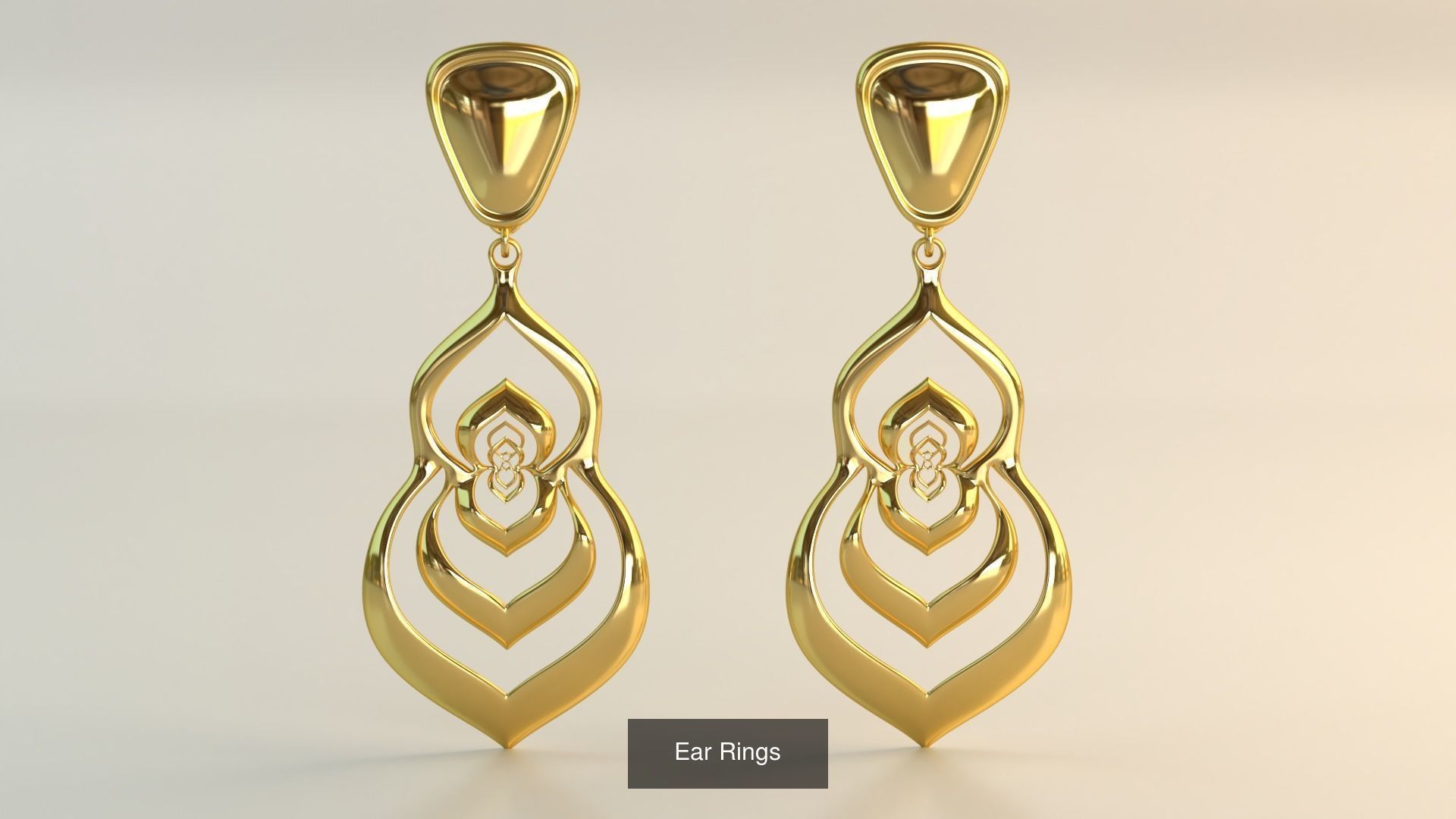 Ear Rings 3D Model Collection_103
