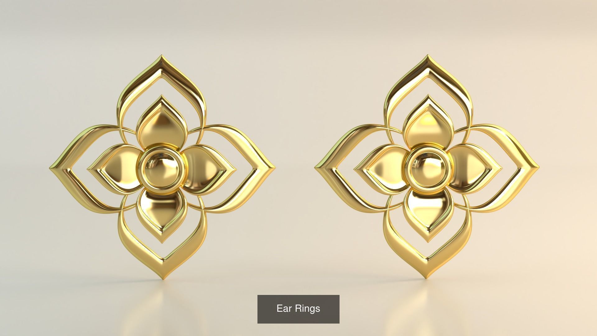 Ear Rings 3D Model Collection_102