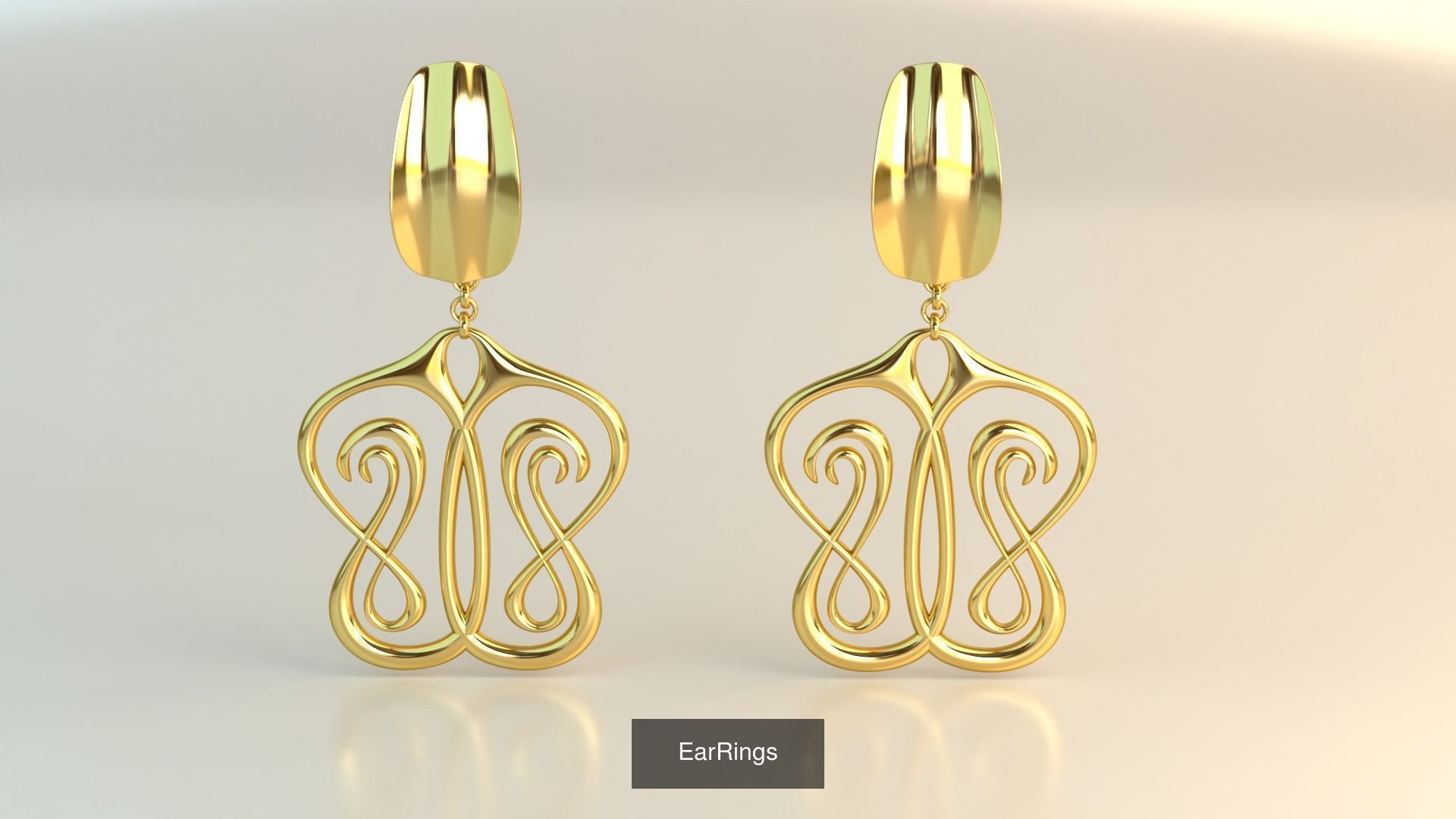 Ear Rings 3D Model Collection_18