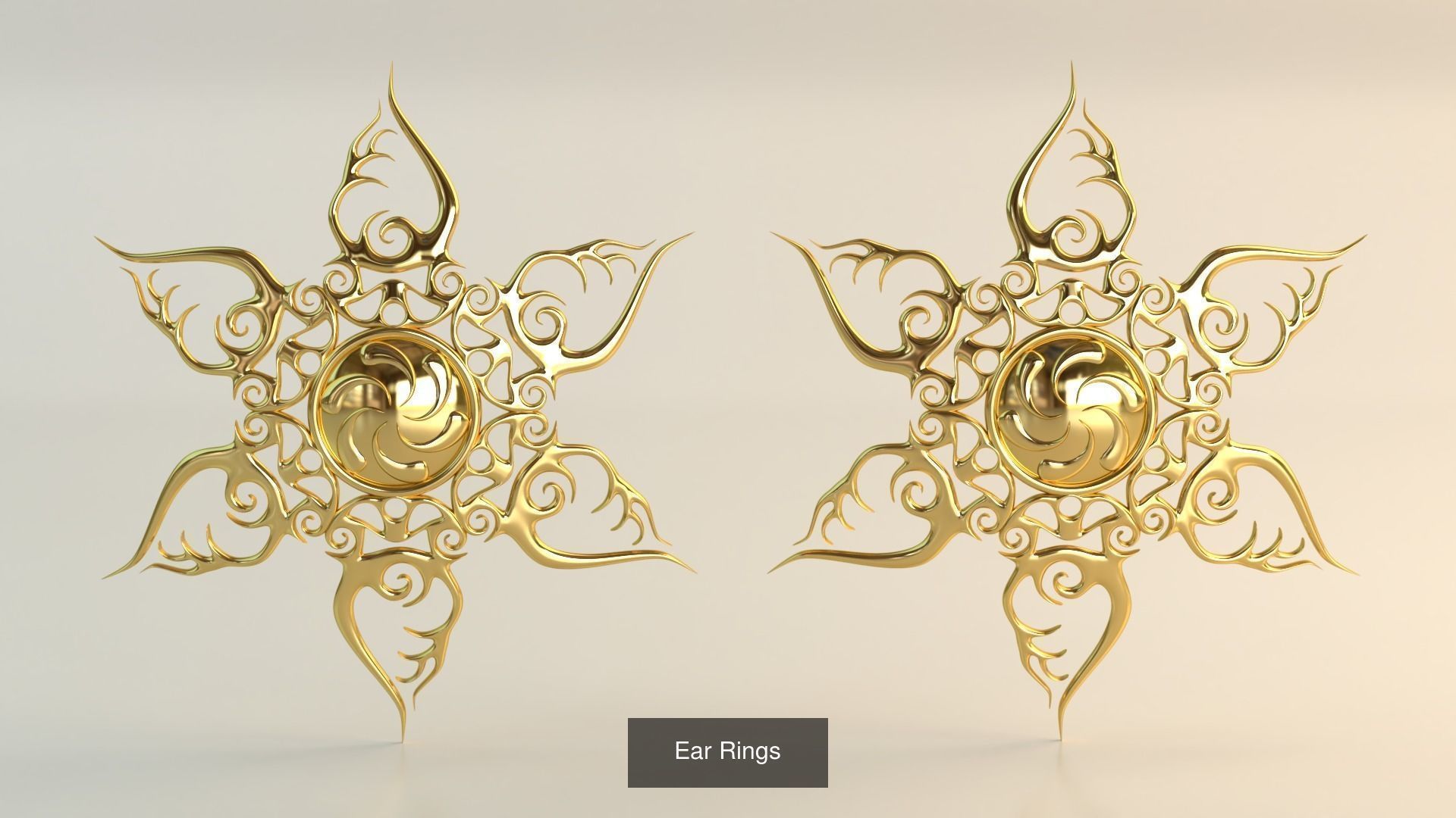 Ear Rings 3D Model Collection_65