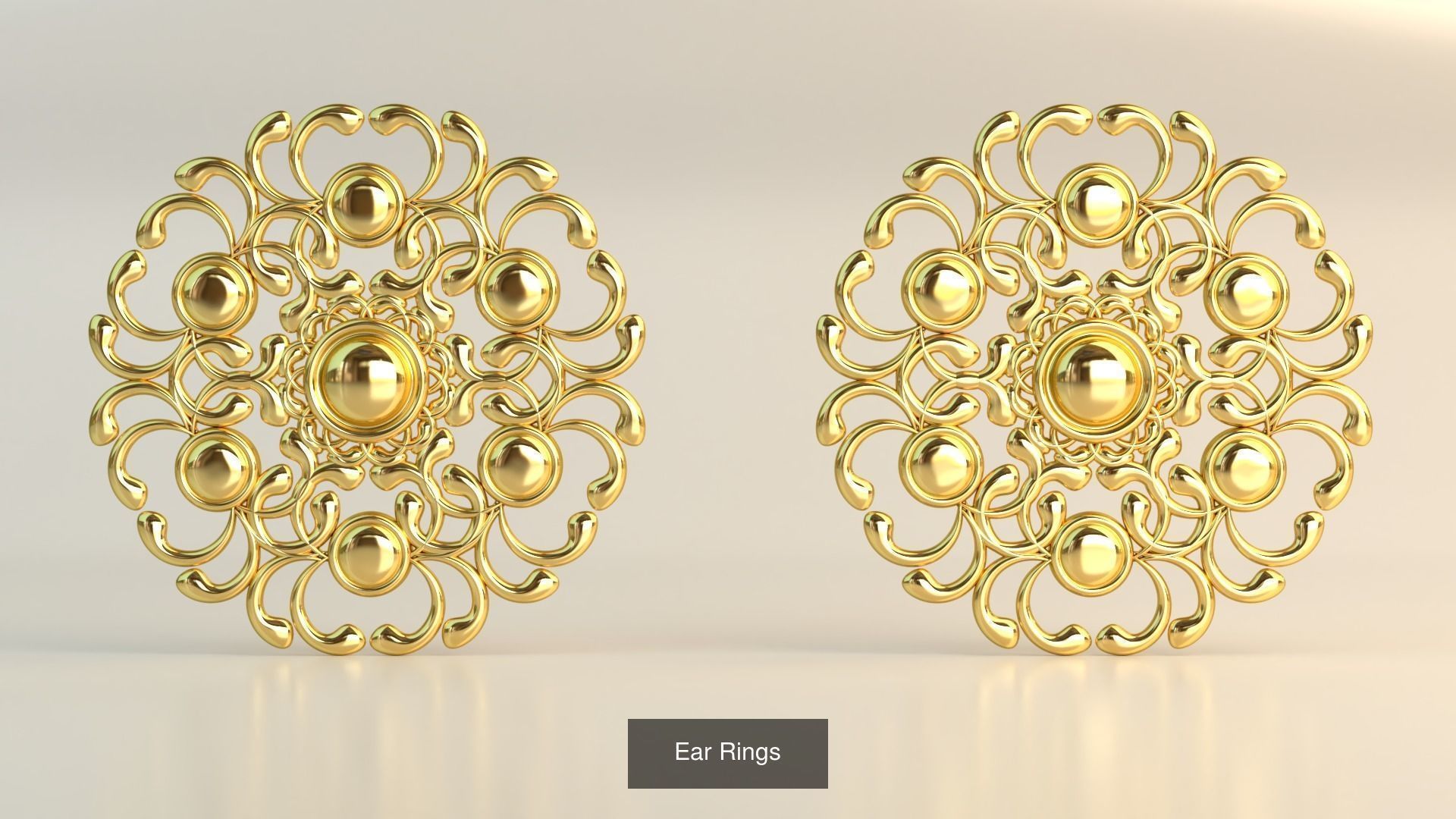Ear Rings 3D Model Collection_54