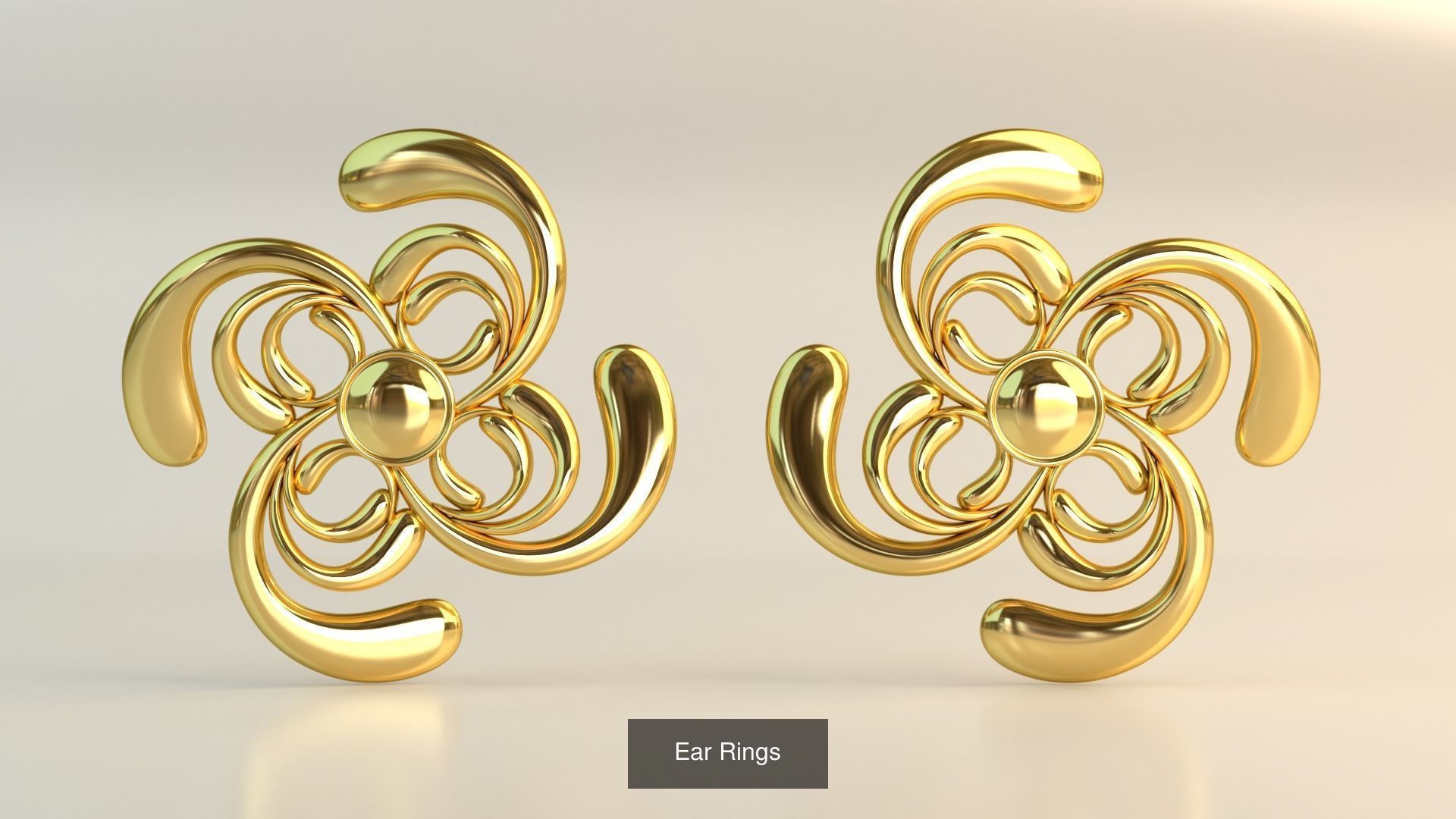 Ear Rings 3D Model Collection_48