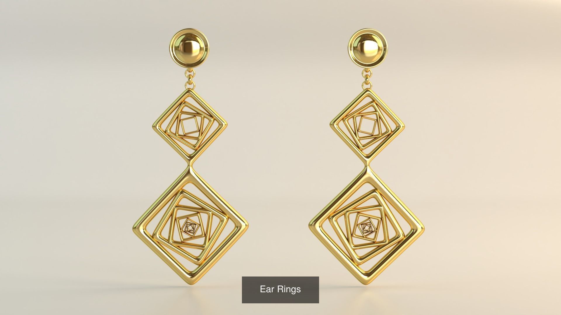 Ear Rings 3D Model Collection_95