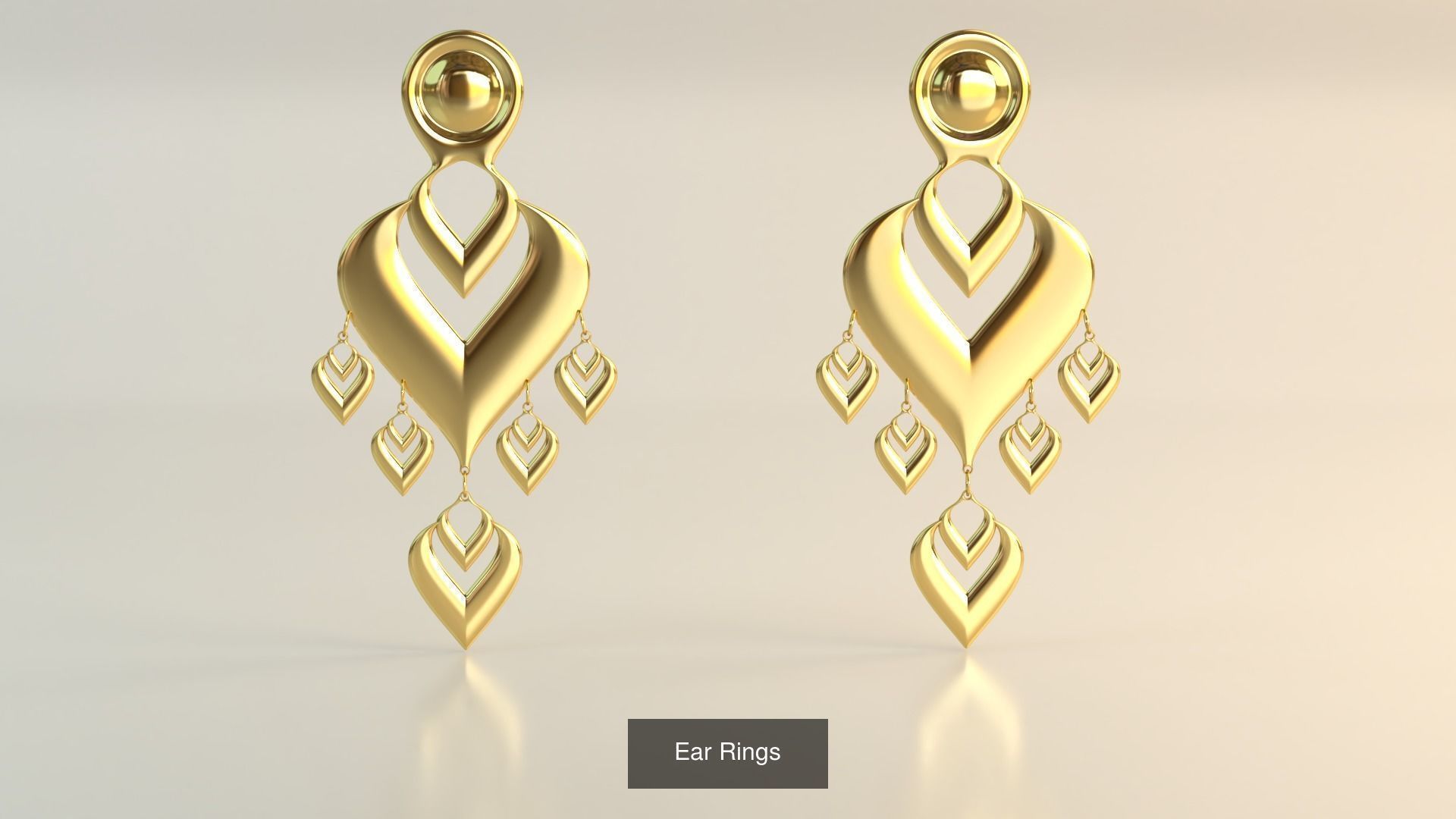 Ear Rings 3D Model Collection_107