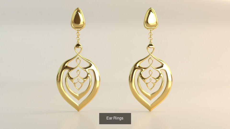 Ear Rings 3D Model Collection_111