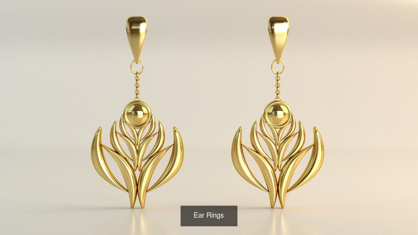 Ear Rings 3D Model Collection_99