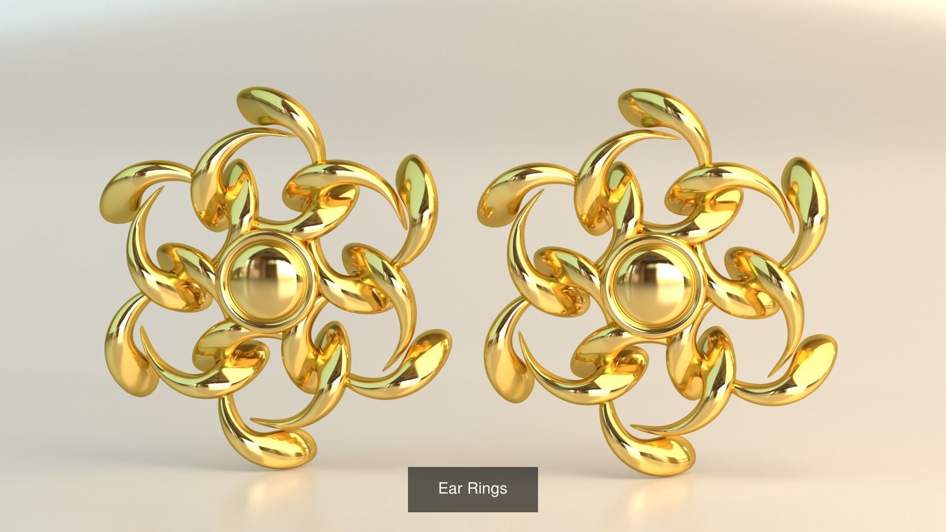 Ear Rings 3D Model Collection_32