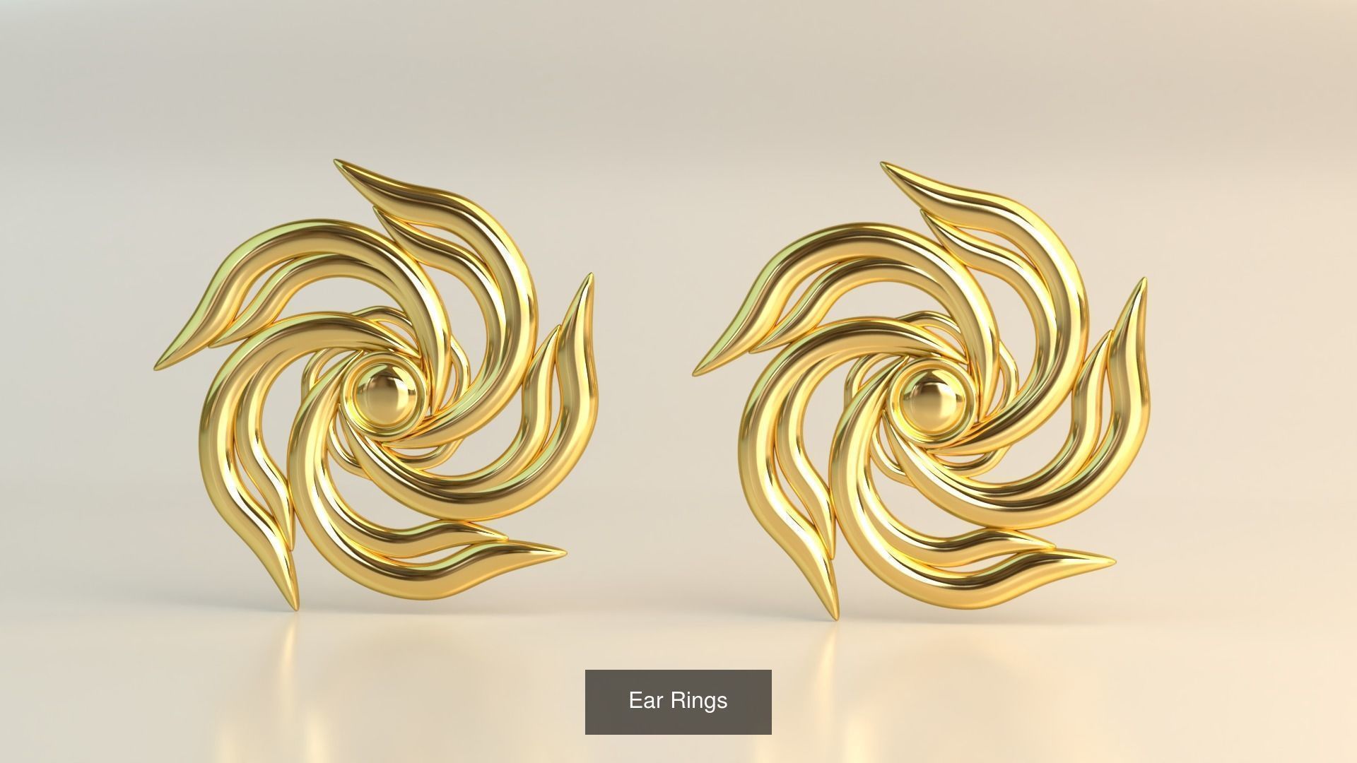 Ear Rings 3D Model Collection_34