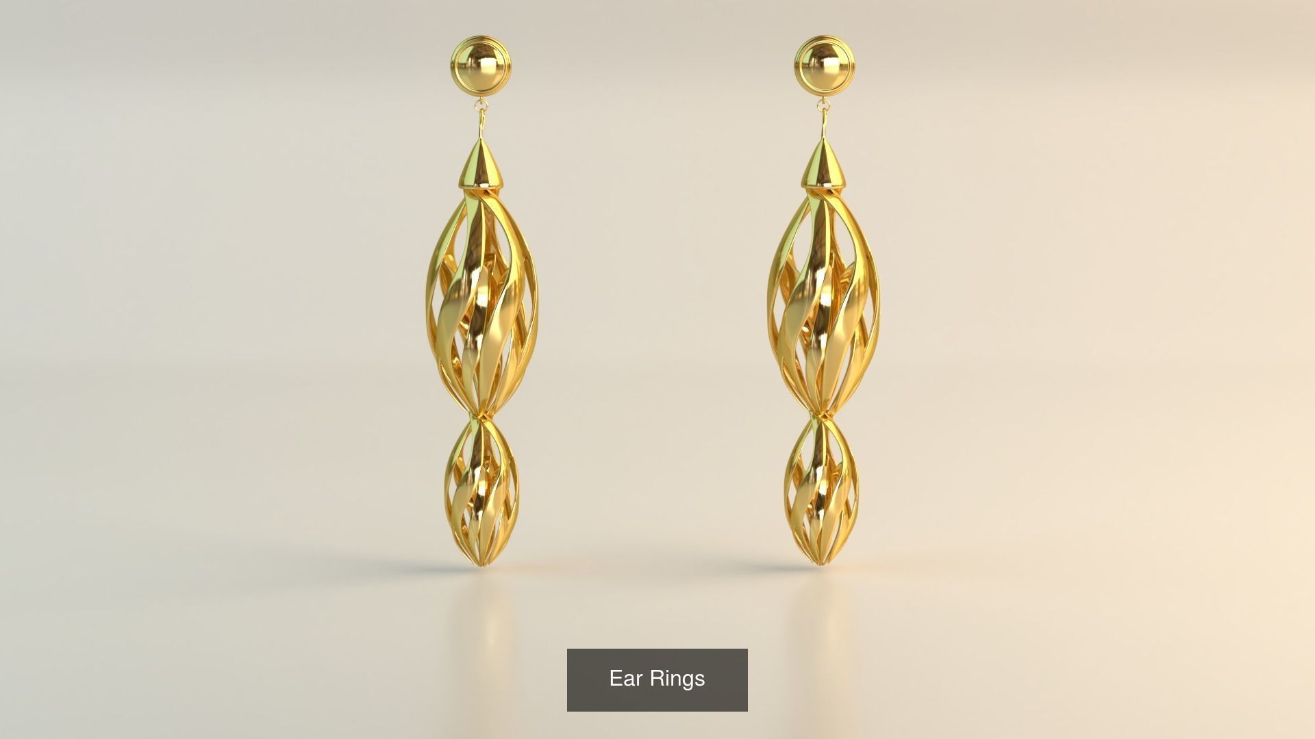 Ear Rings 3D Model Collection_96