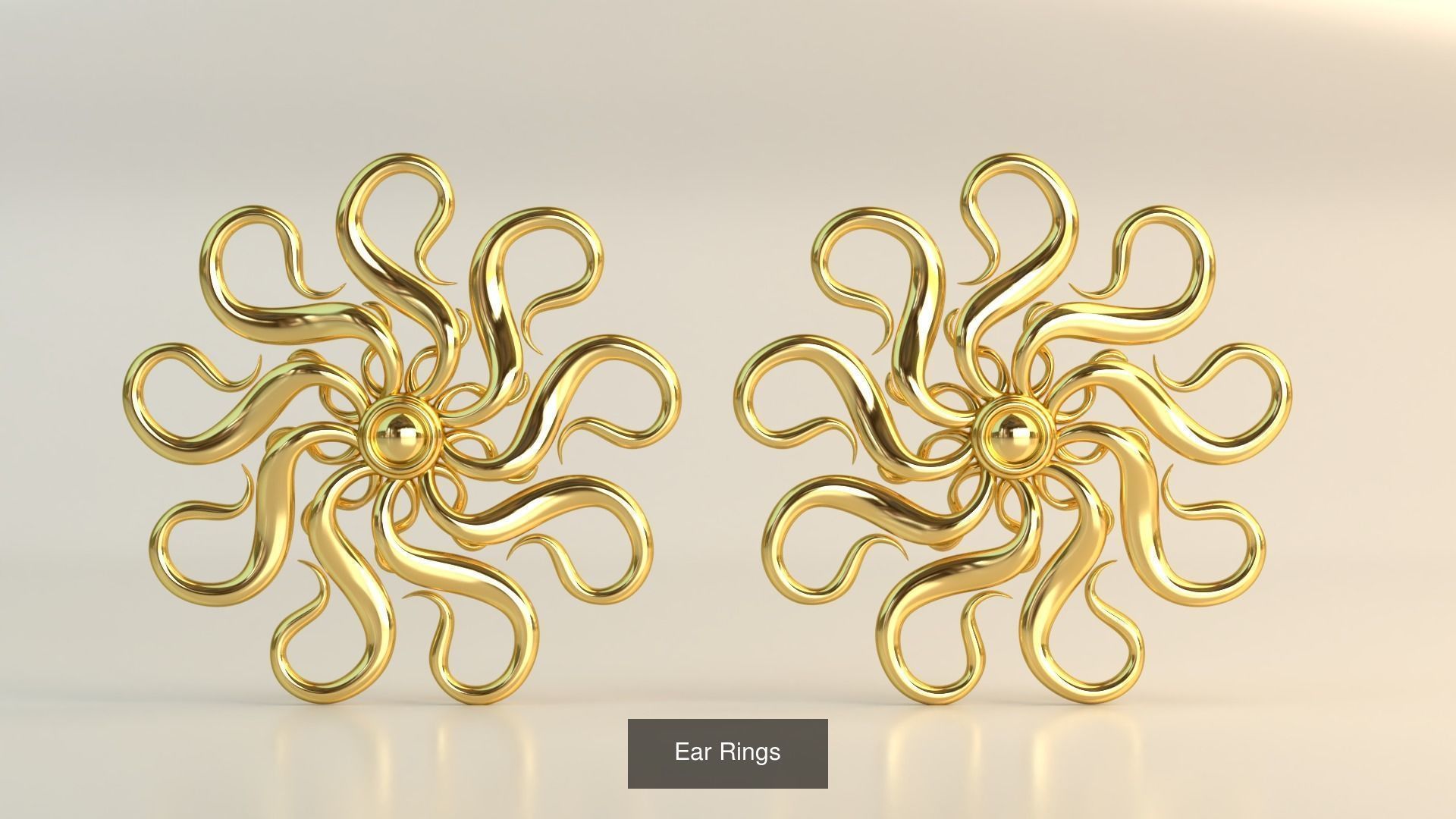 Ear Rings 3D Model Collection_42