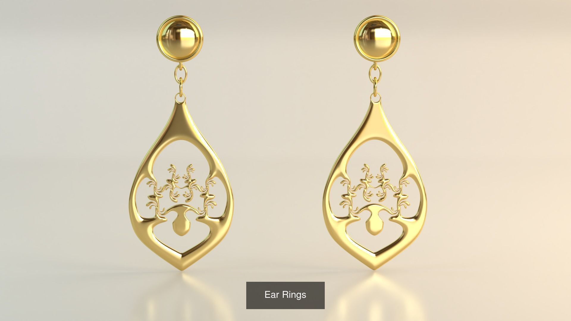 Ear Rings 3D Model Collection_101