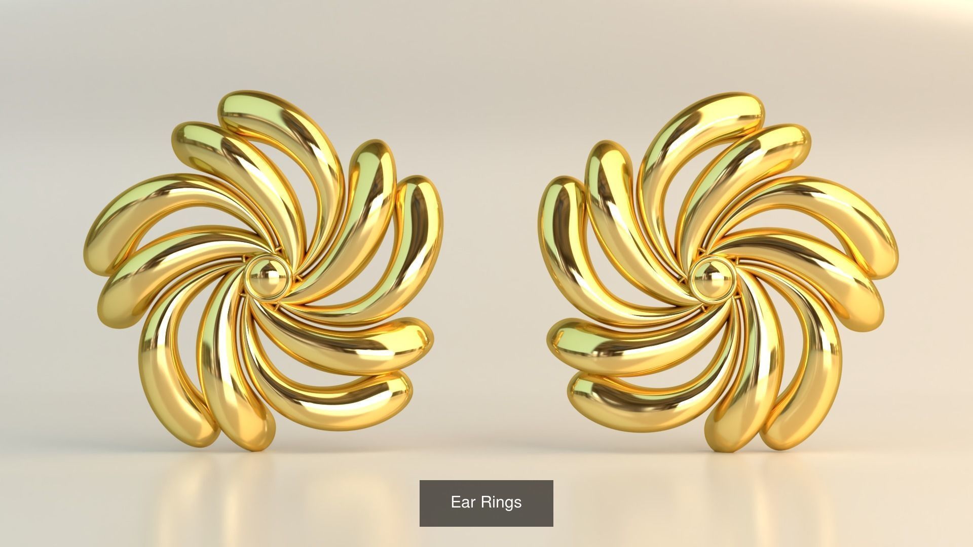 Ear Rings 3D Model Collection_64