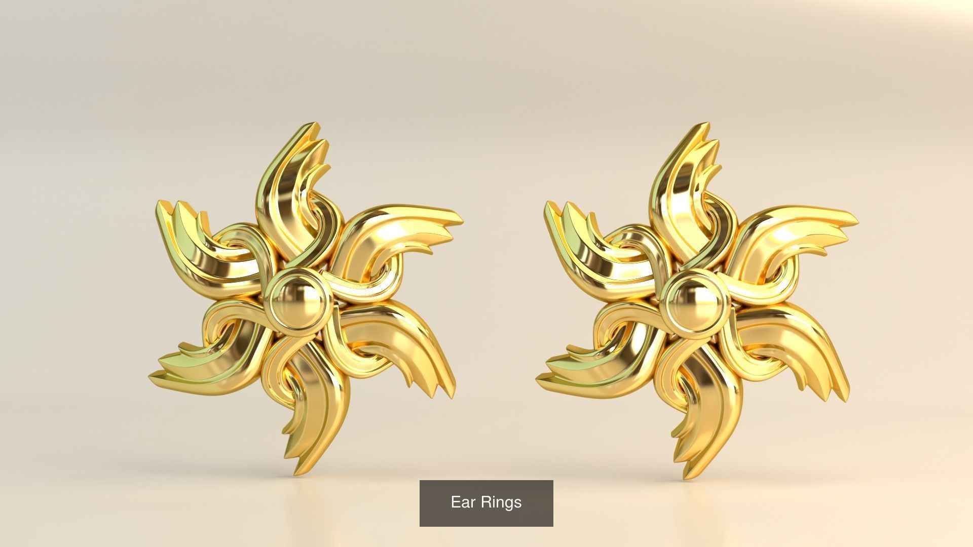 Ear Rings 3D Model Collection_26