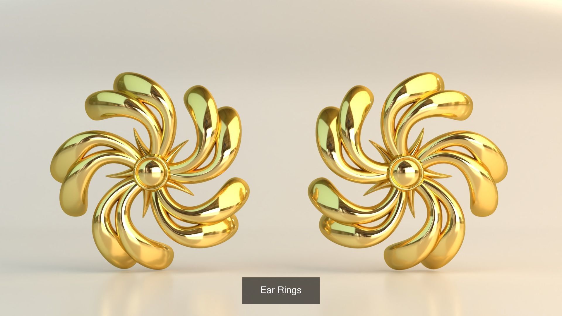 Ear Rings 3D Model Collection_62