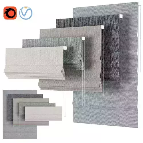 Roman Curtains 41 ZigZag