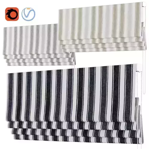 Roman Curtains 42 Stripe