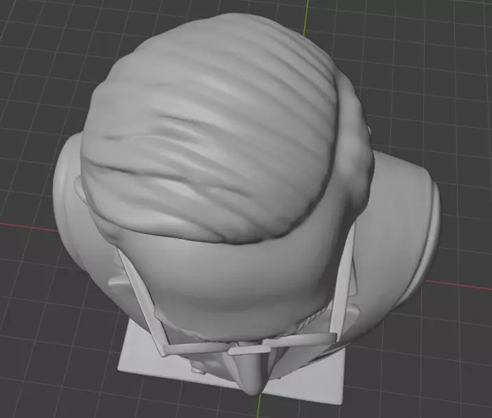 Jean-Paul Sartre 3D print model_13