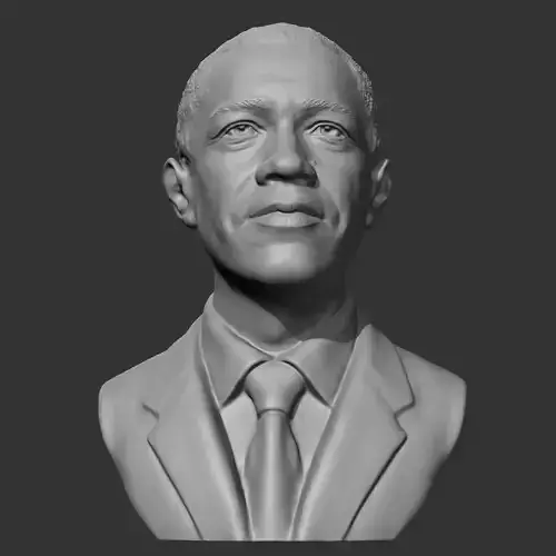 Barack Obama 3D print model
