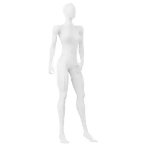 Female Standing White Mannequin 87