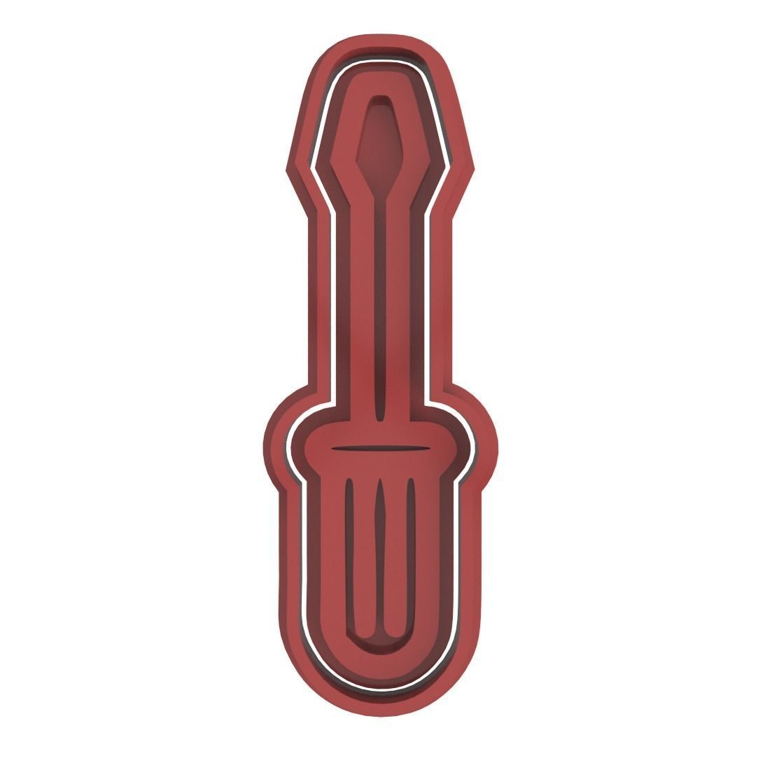 TOOLS COOKIE CUTTER SET OF 17 - Can be used commercially 3D print model_16