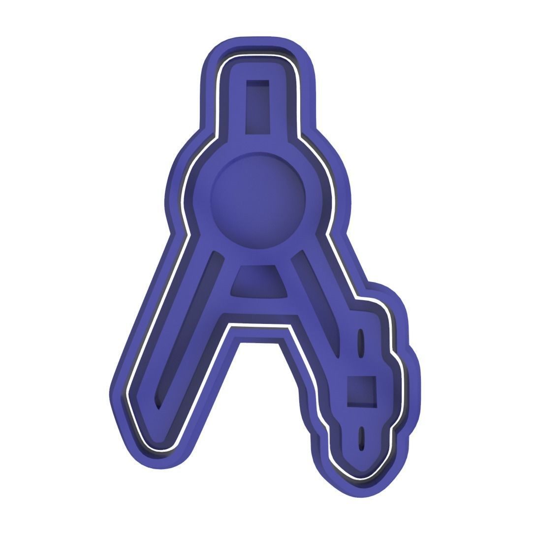 TOOLS COOKIE CUTTER SET OF 17 - Can be used commercially 3D print model_6