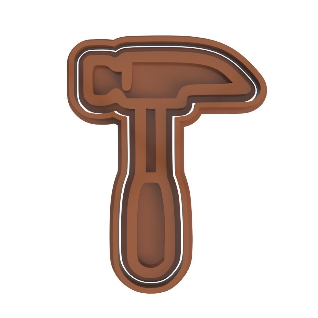 TOOLS COOKIE CUTTER SET OF 17 - Can be used commercially 3D print model_12