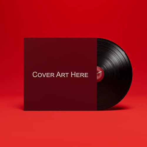 Record with Sleeve 3D model