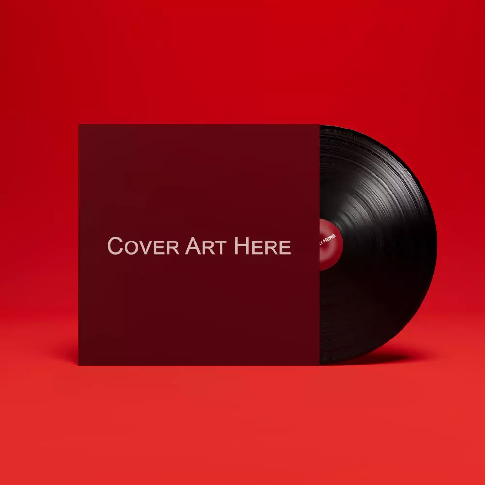 Record with Sleeve 3D model_0