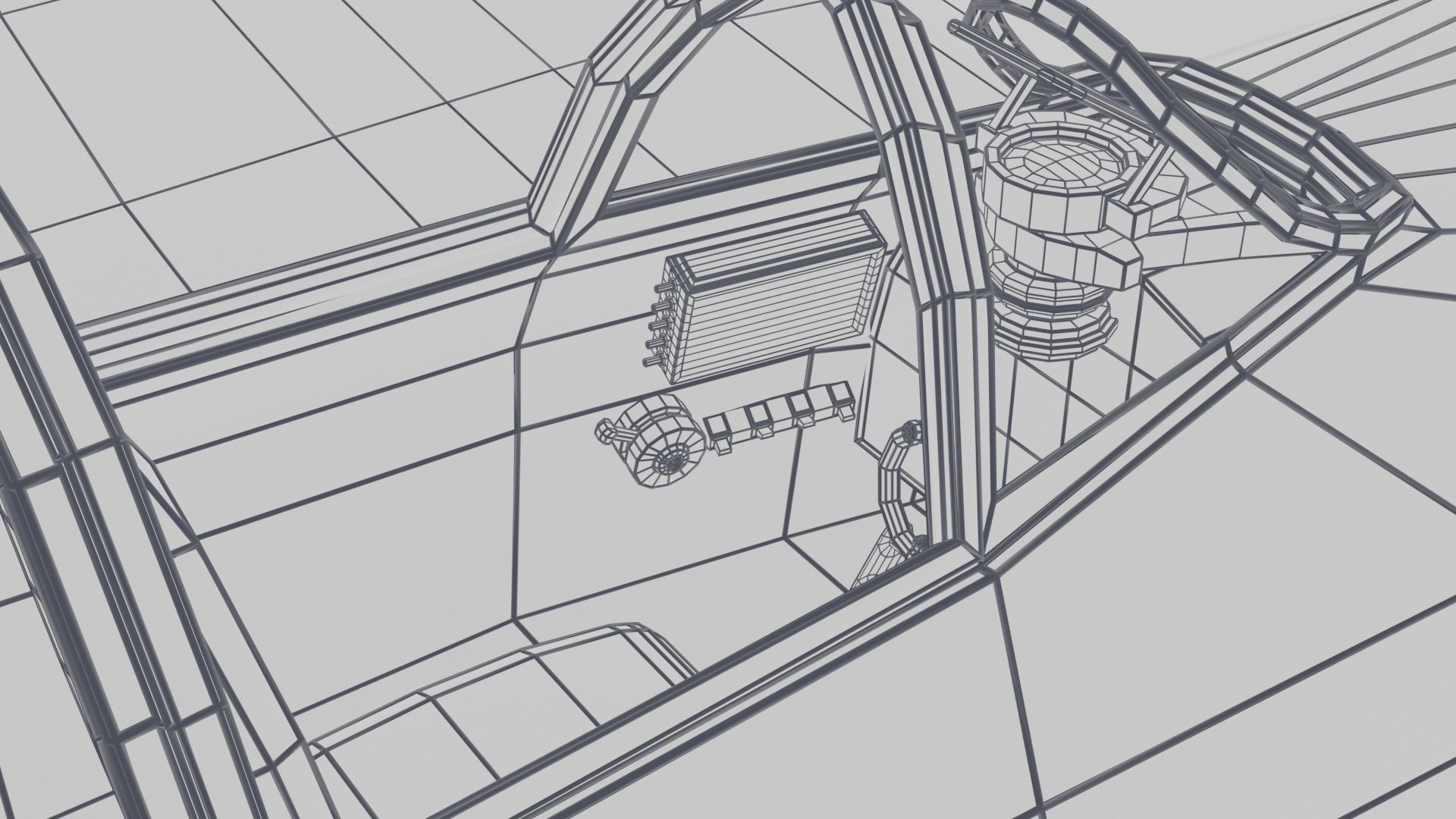 Supermarine Spitfire 3D Model Low-poly 3D model_32