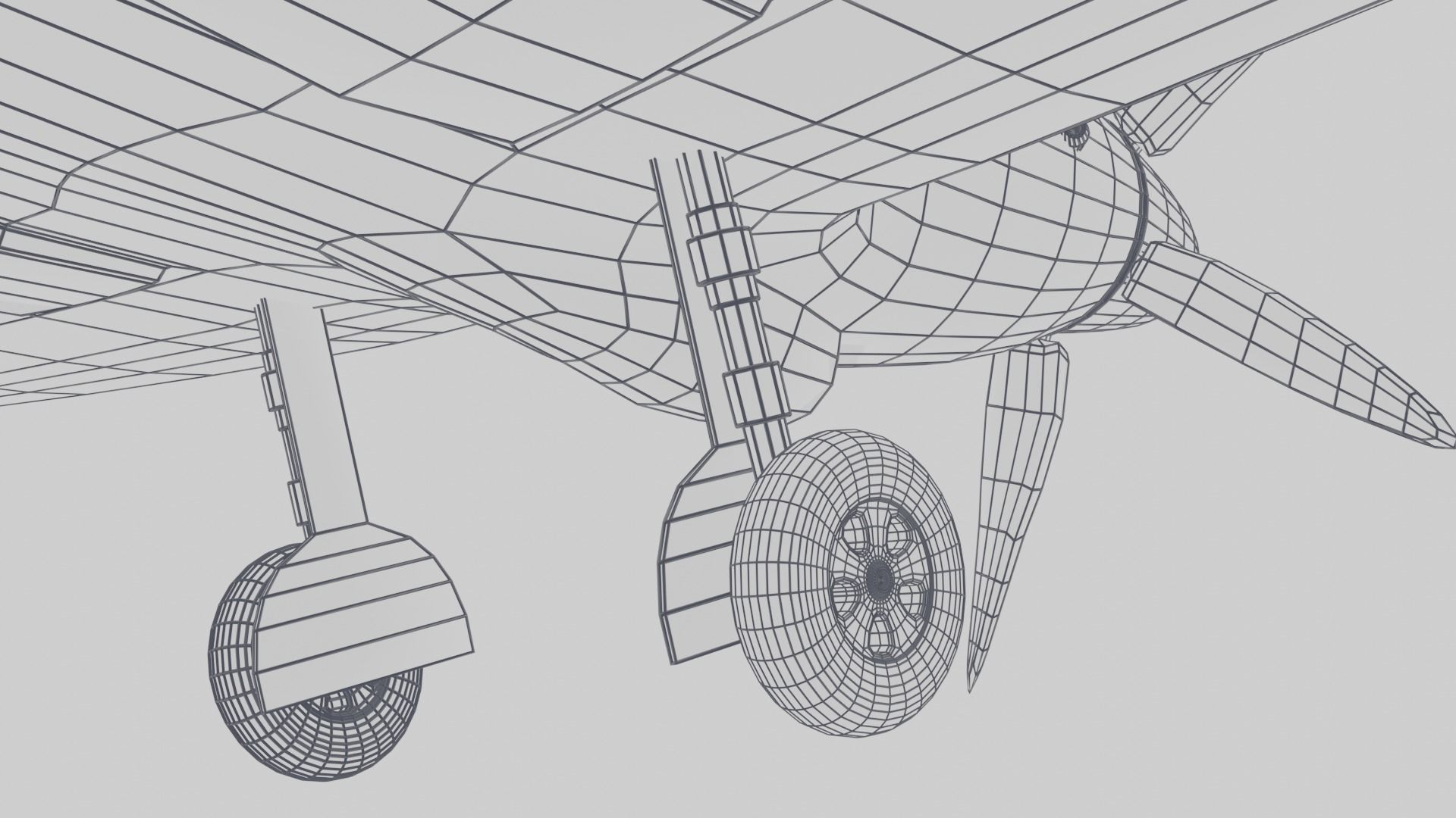 Supermarine Spitfire 3D Model Low-poly 3D model_28