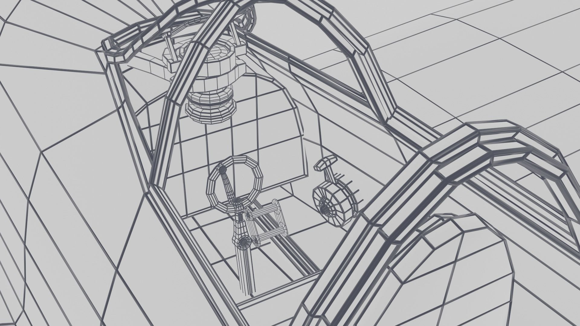 Supermarine Spitfire 3D Model Low-poly 3D model_31