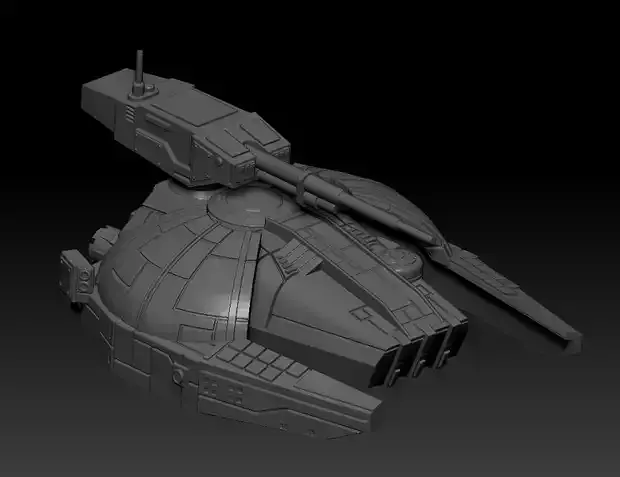 Devastation Tank 3D print model