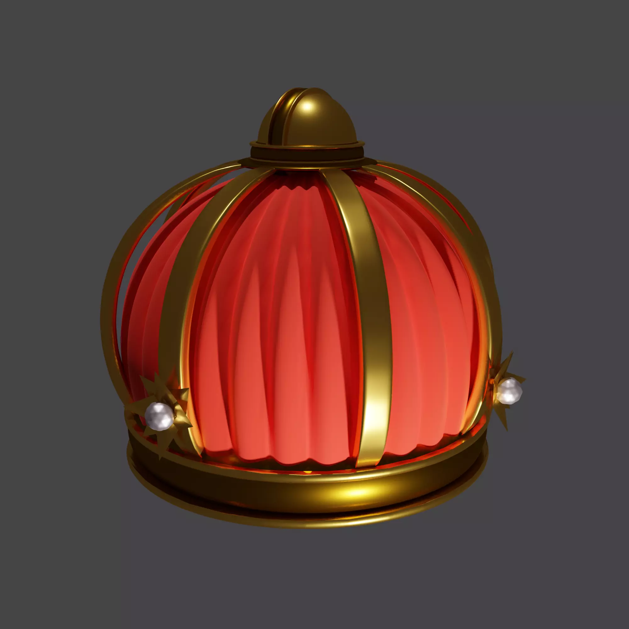 3D Gold Crown for my princess and your soul 3D model