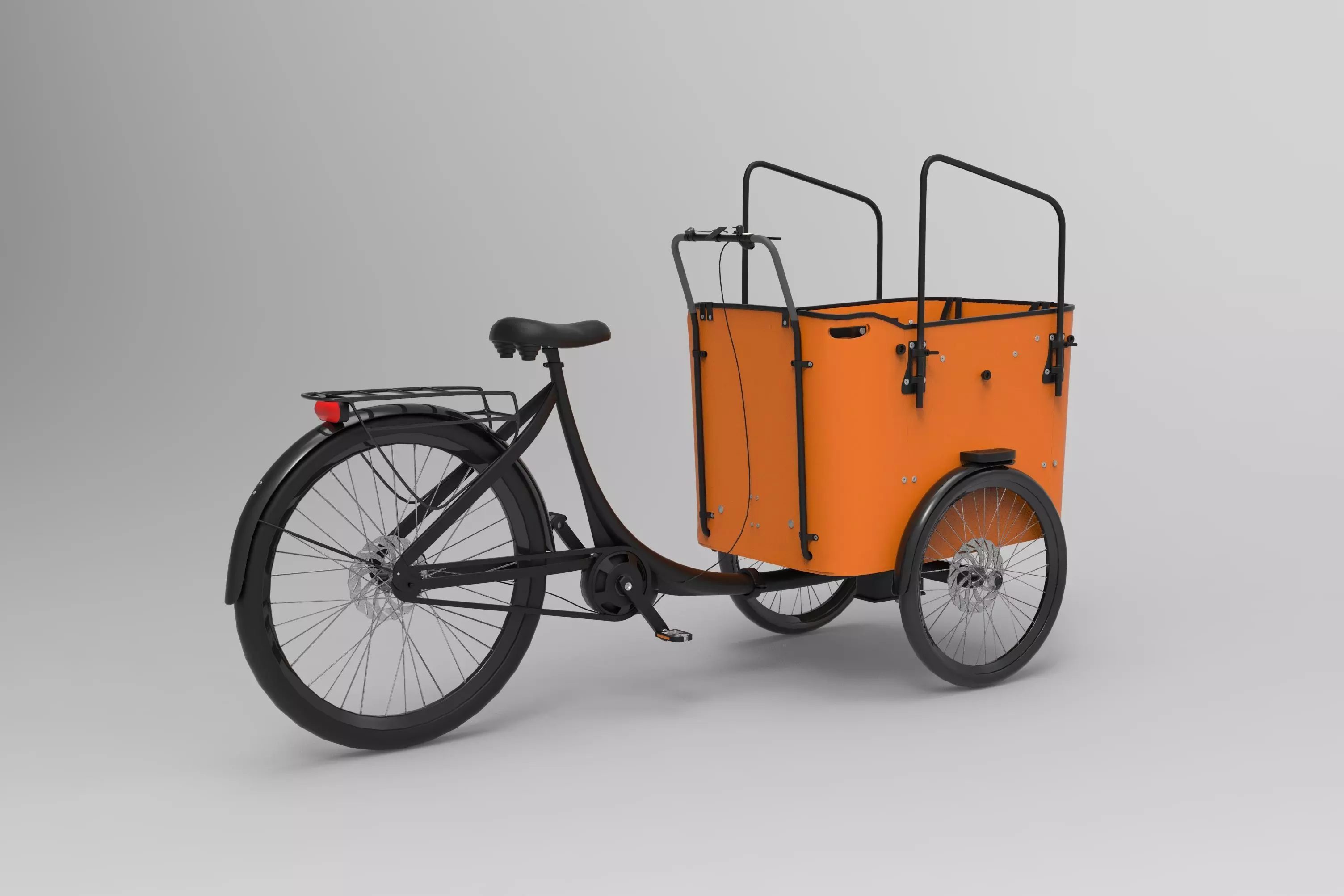 Vogue Superior Deluxe Cargo Bike 3D model_0