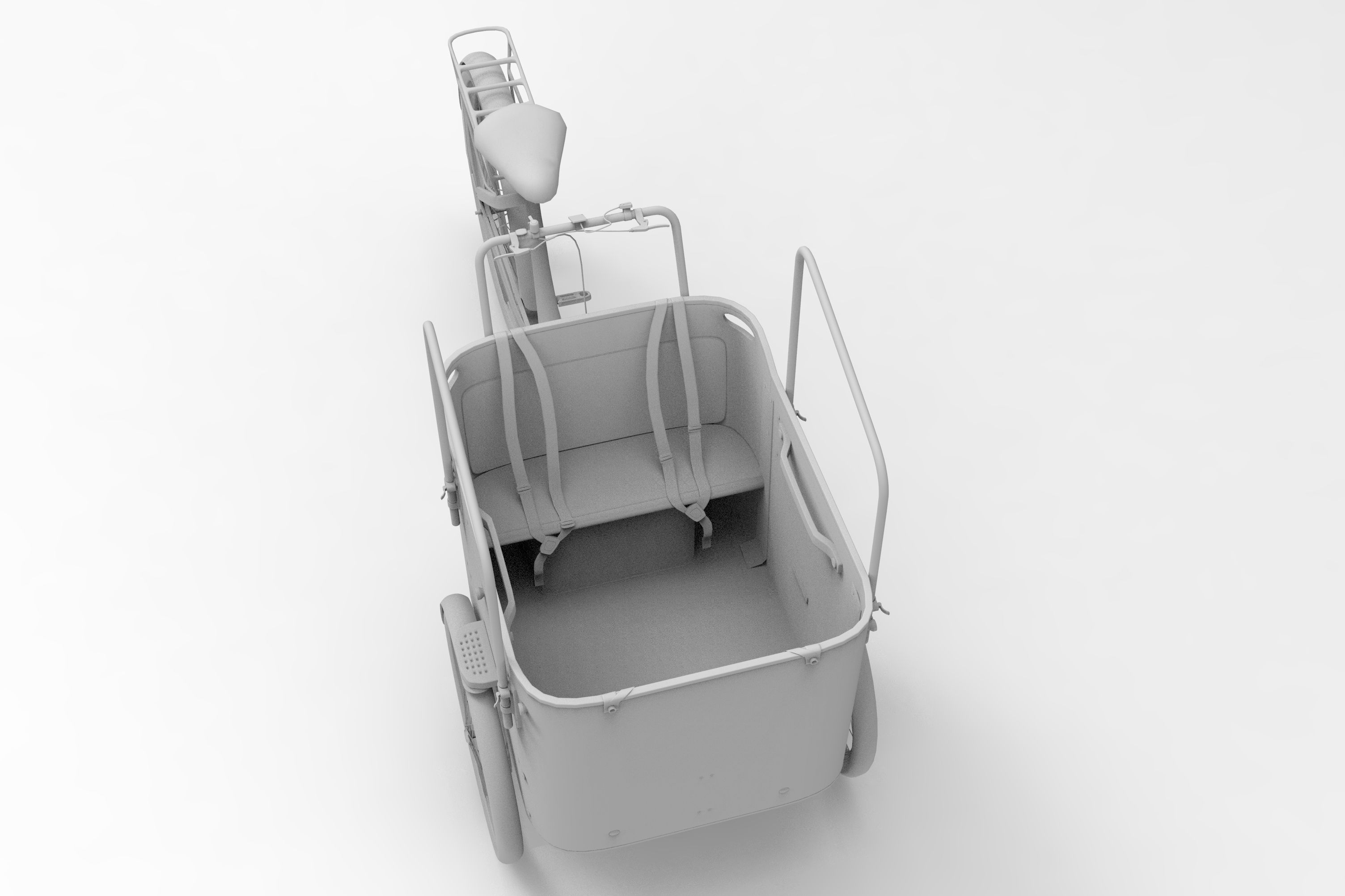 Vogue Superior Deluxe Cargo Bike 3D model_13