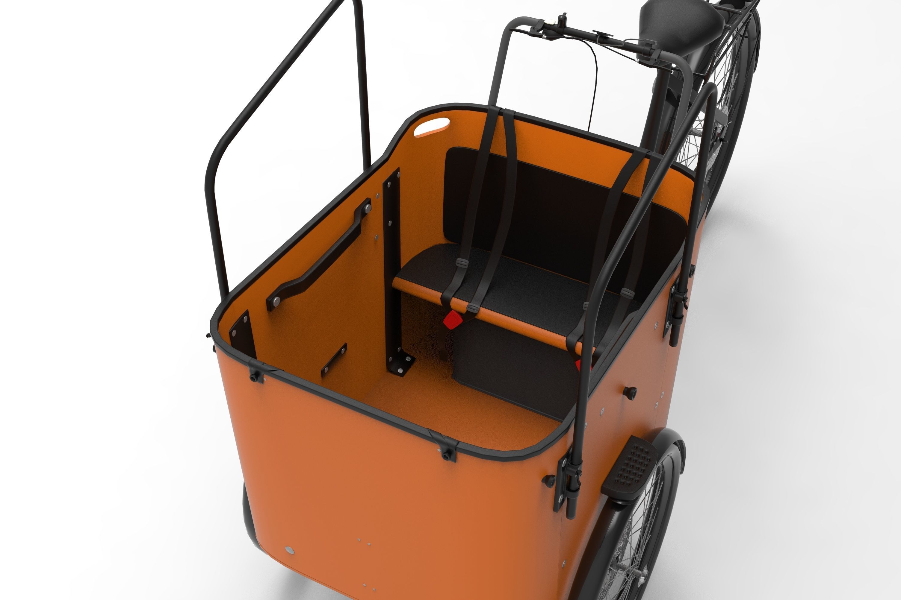 Vogue Superior Deluxe Cargo Bike 3D model_4