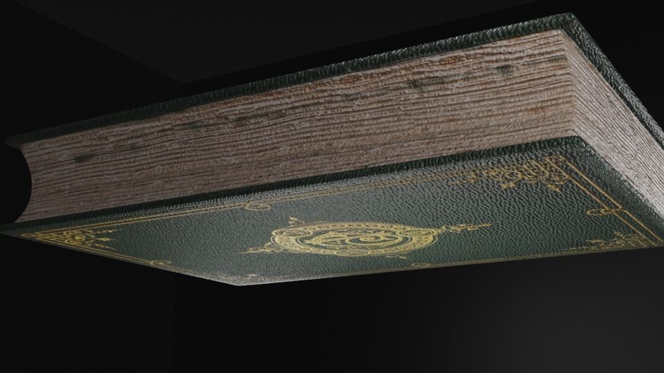 books book Free low-poly 3D model_5