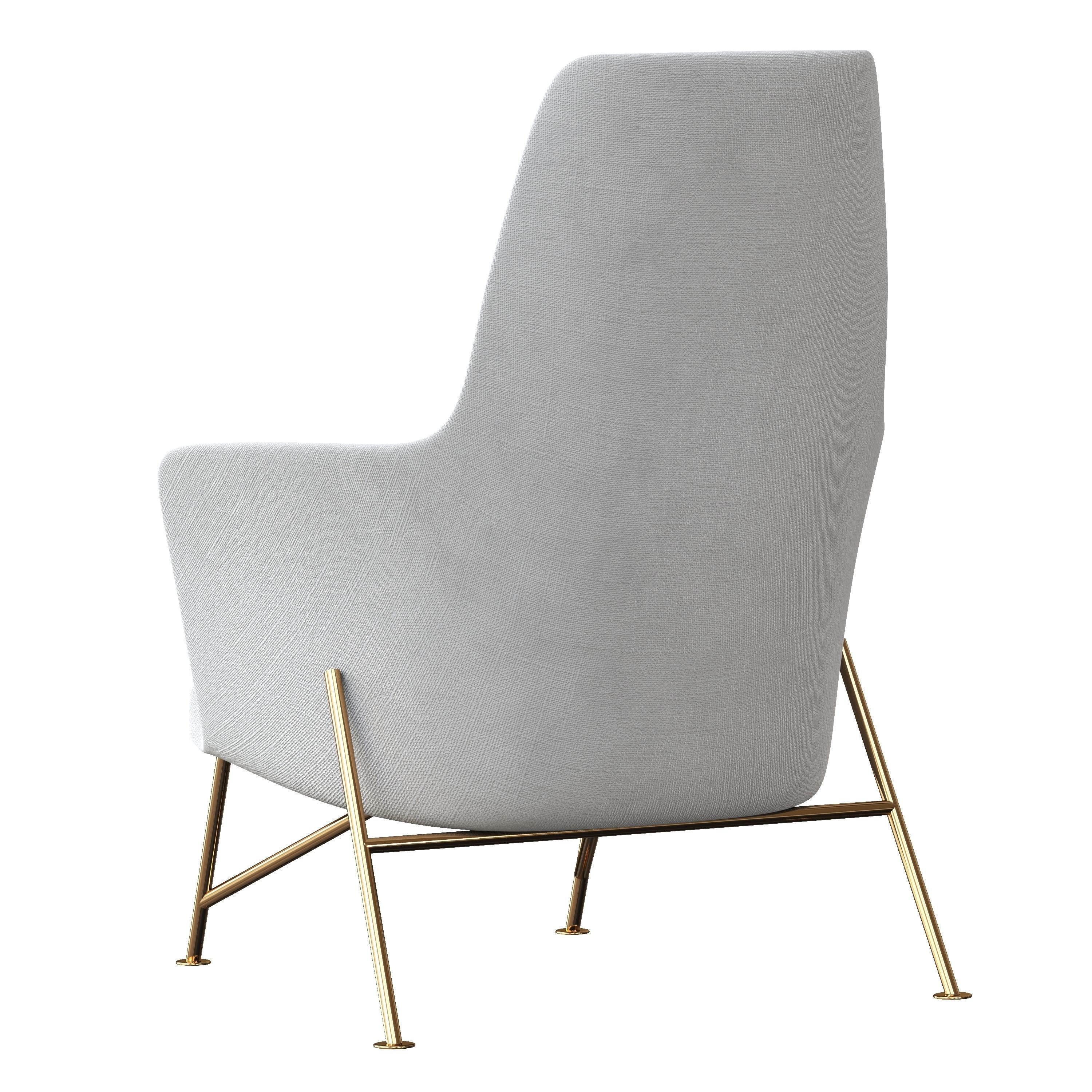 Prince Armchair 3D model_3