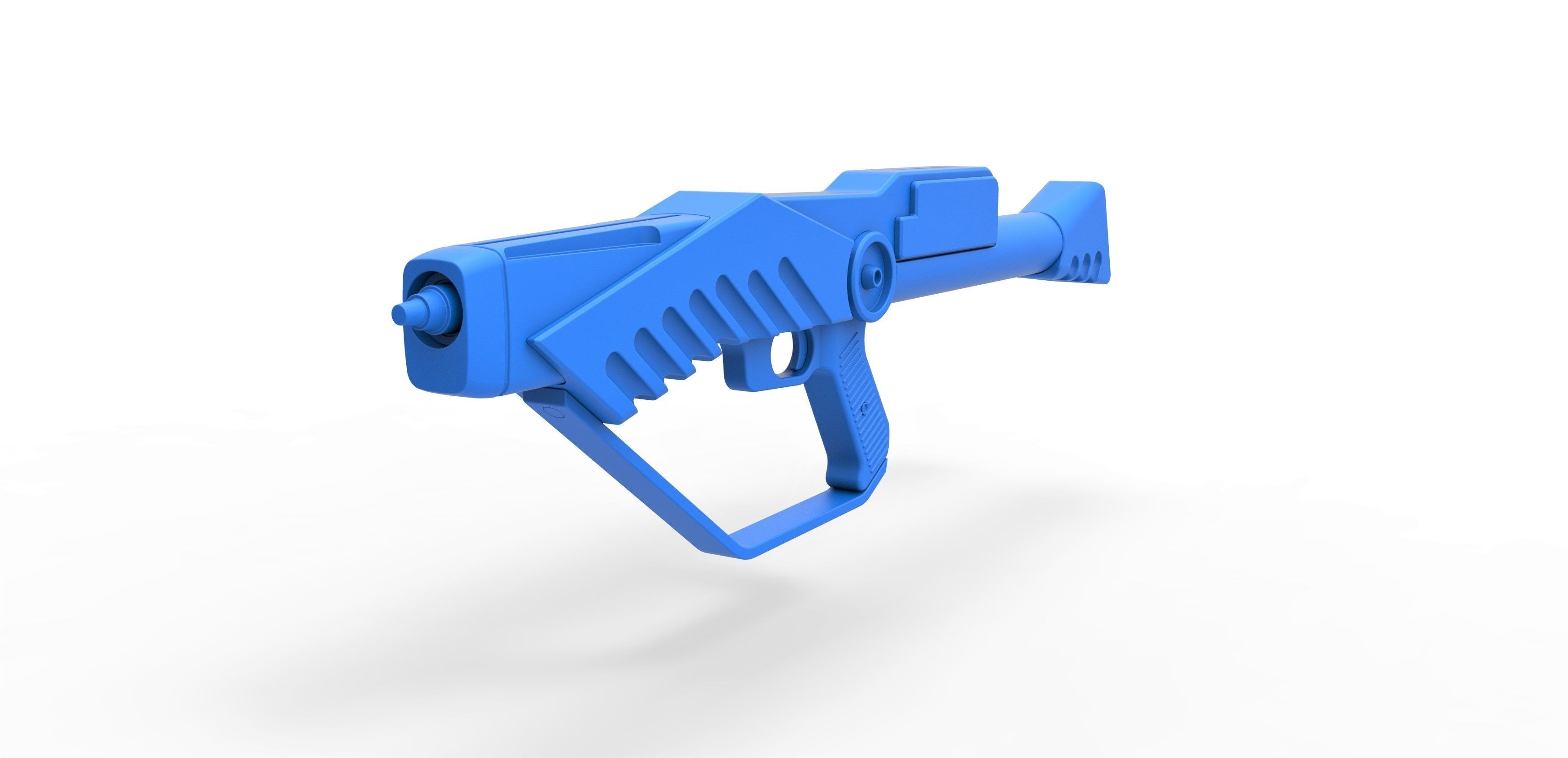 Suliban Rifle from Star Trek Enterprise TV series 3D model_14