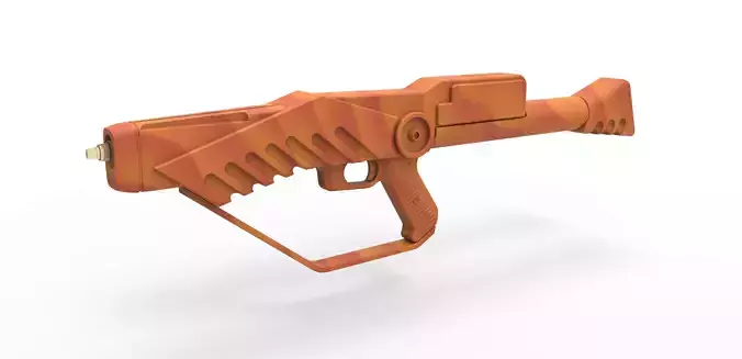 Suliban Rifle from Star Trek Enterprise TV series 3D model
