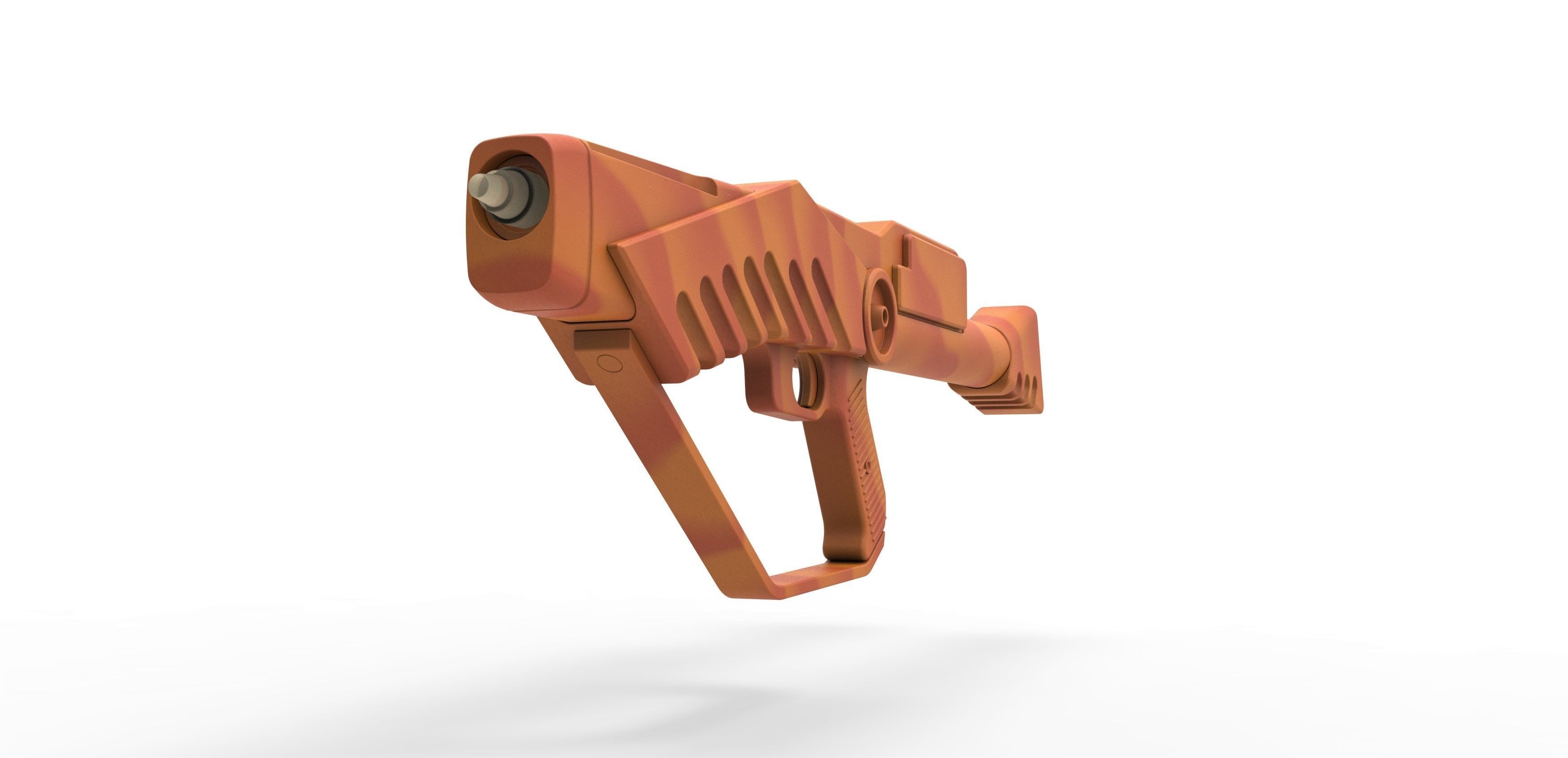 Suliban Rifle from Star Trek Enterprise TV series 3D model_3