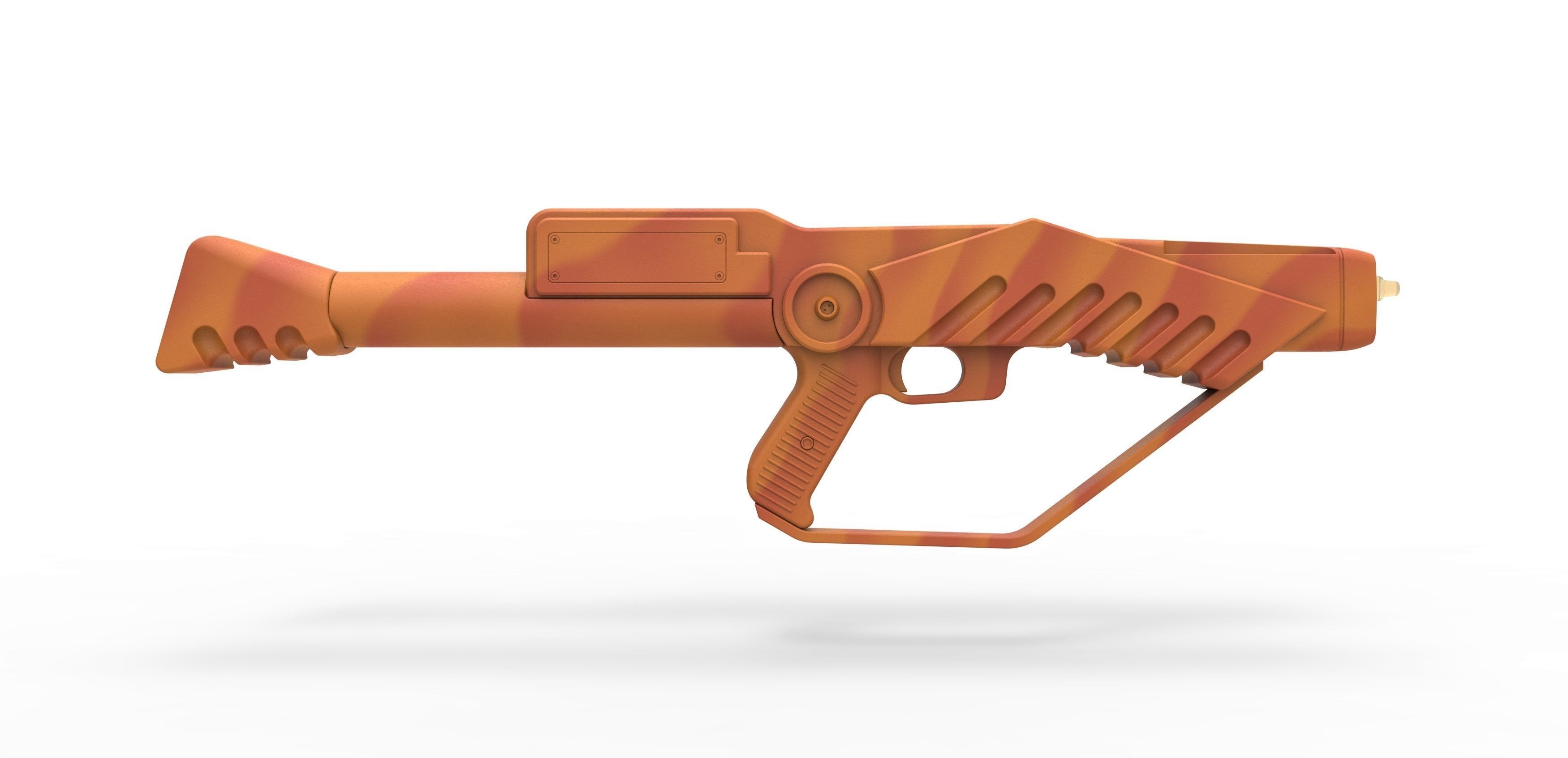 Suliban Rifle from Star Trek Enterprise TV series 3D model_11