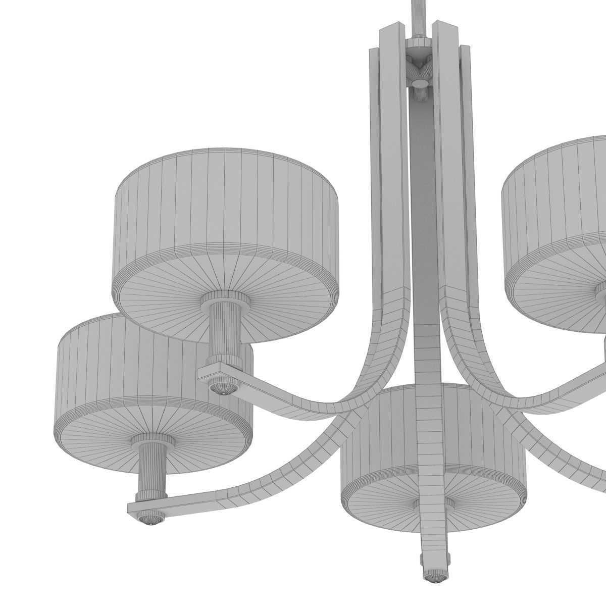 Lighting New York Sunset Drive Chandelier 3D model_8