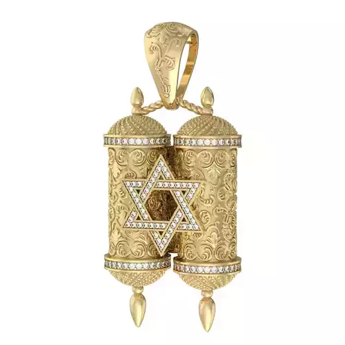 N223 Torah pendant