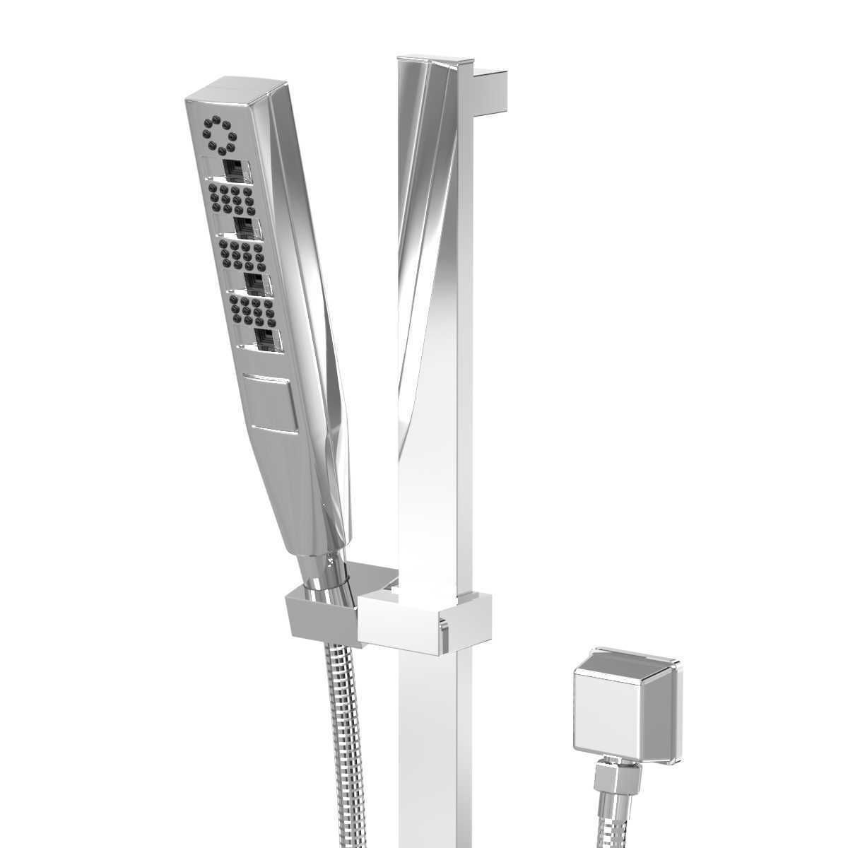 Delta faucet shower mixer 3D model_20