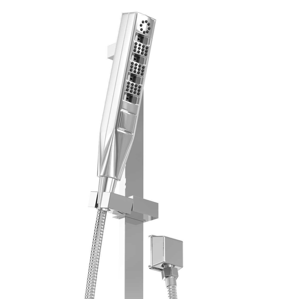 Delta faucet shower mixer 3D model_1