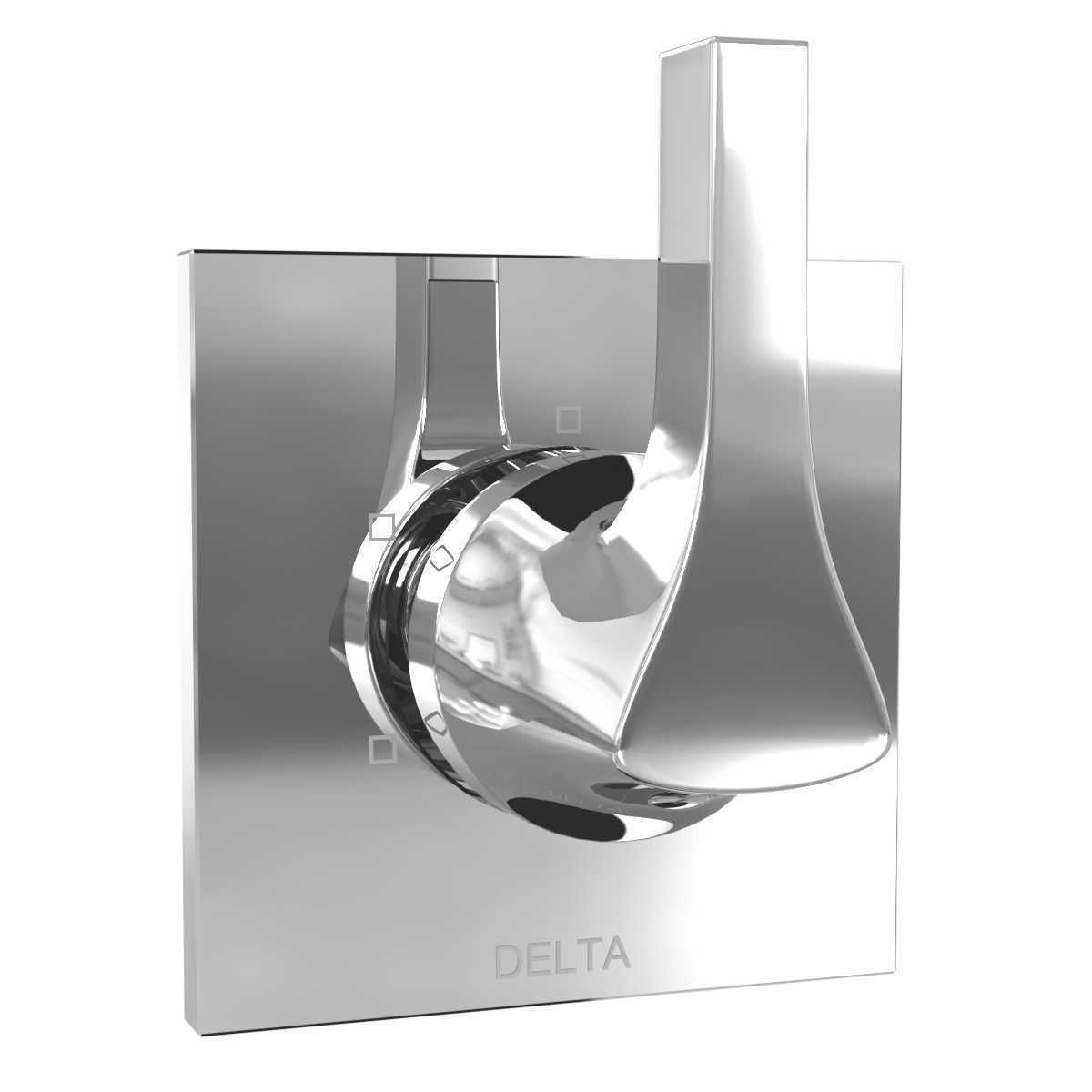 Delta faucet shower mixer 3D model_5