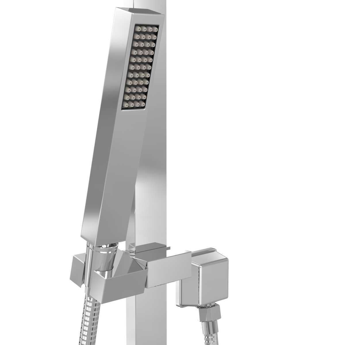 Delta faucet shower mixer 3D model_17